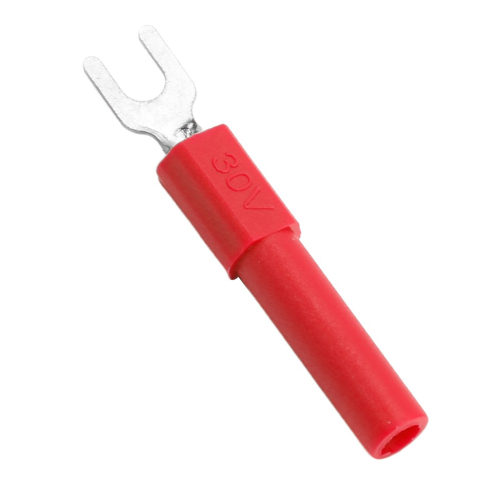 10pcs Fork Spade Wire Connectors High Quality Testing Multimeter Trending↑