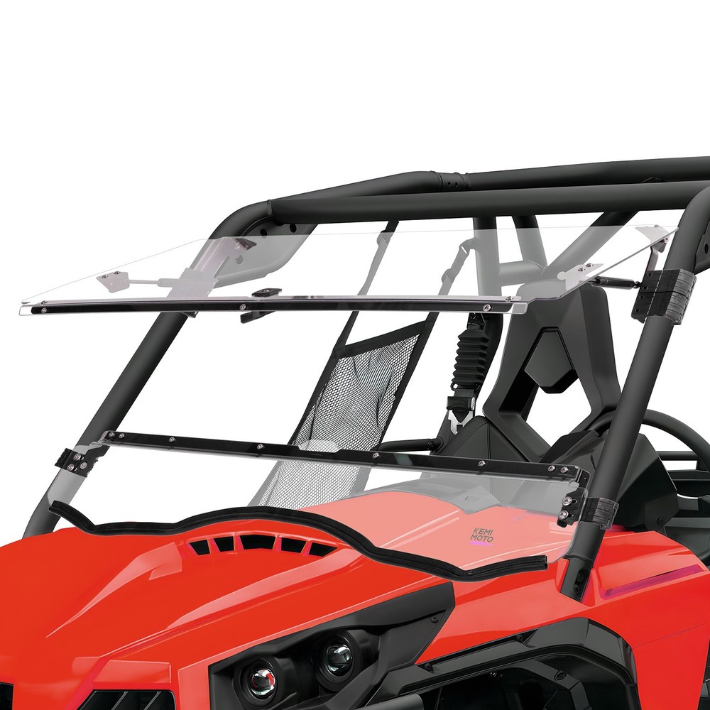 Front Flip Windshield Hard Coated for 2011-2020 Can-Am Commander 800/ 1000/ Max