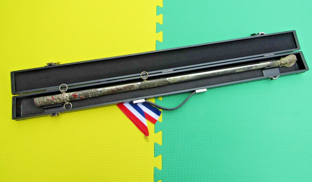 Antique Knights Templar Scabbard in case.