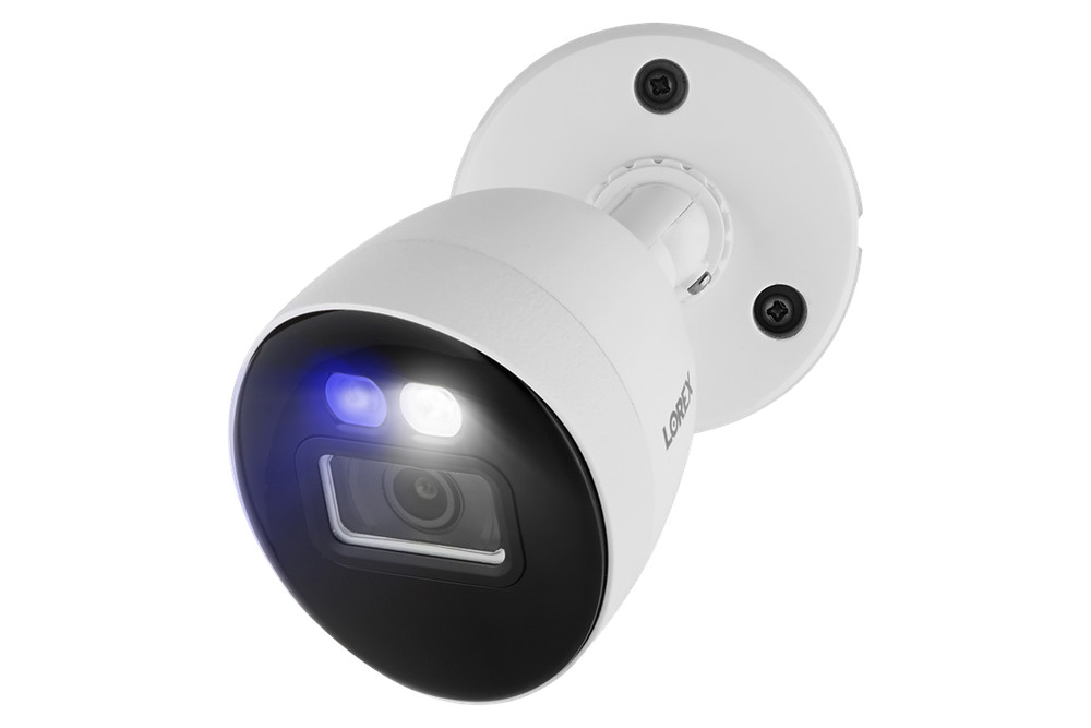 Lorex C884DA 4K UltraHD Smart Deterrence CVI Wired Bullet Security Camera(M.Ref)