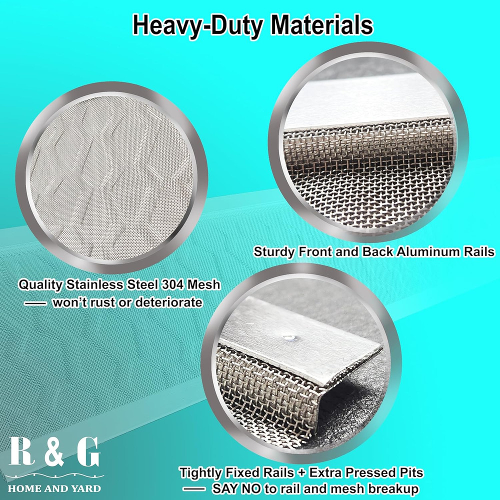 Premium Stainless Steel Gutter Guards - 45 FT Micro Mesh, Easy DIY Installation