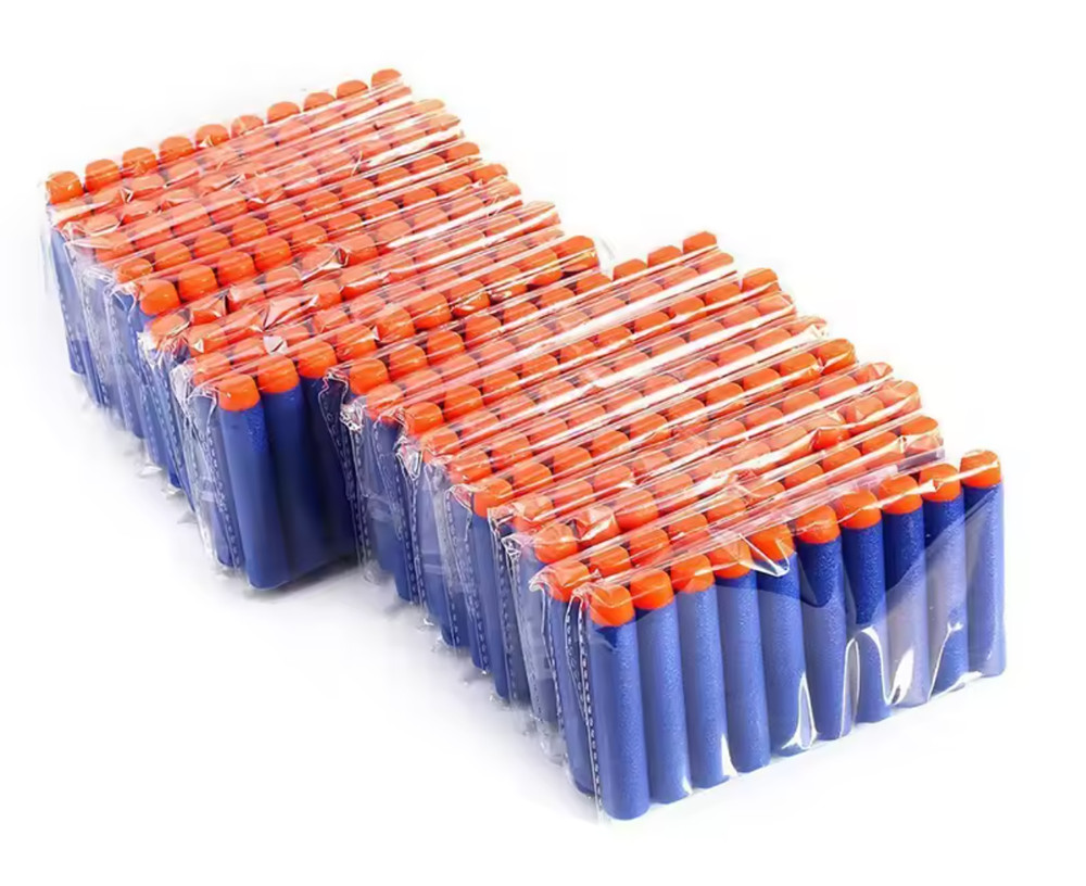 100x Foam Dart Refill Pack - LIGHT BLUE - Nerf Compatible