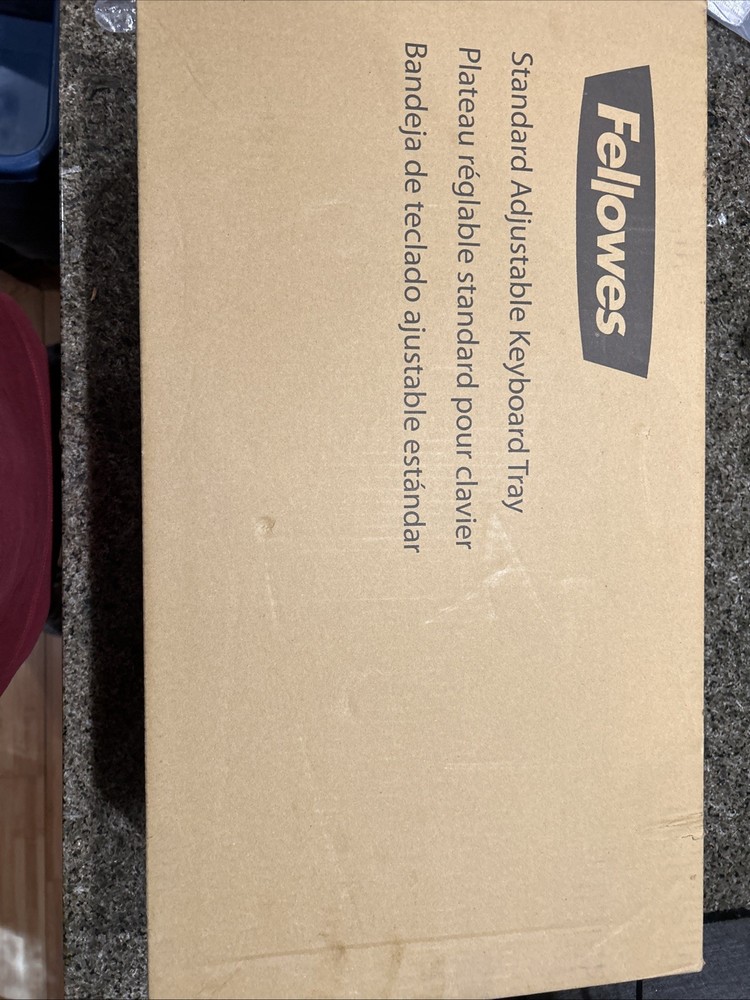 FELLOWES STANDARD ADJUSTABLE KEYBOARD TRAY 93841