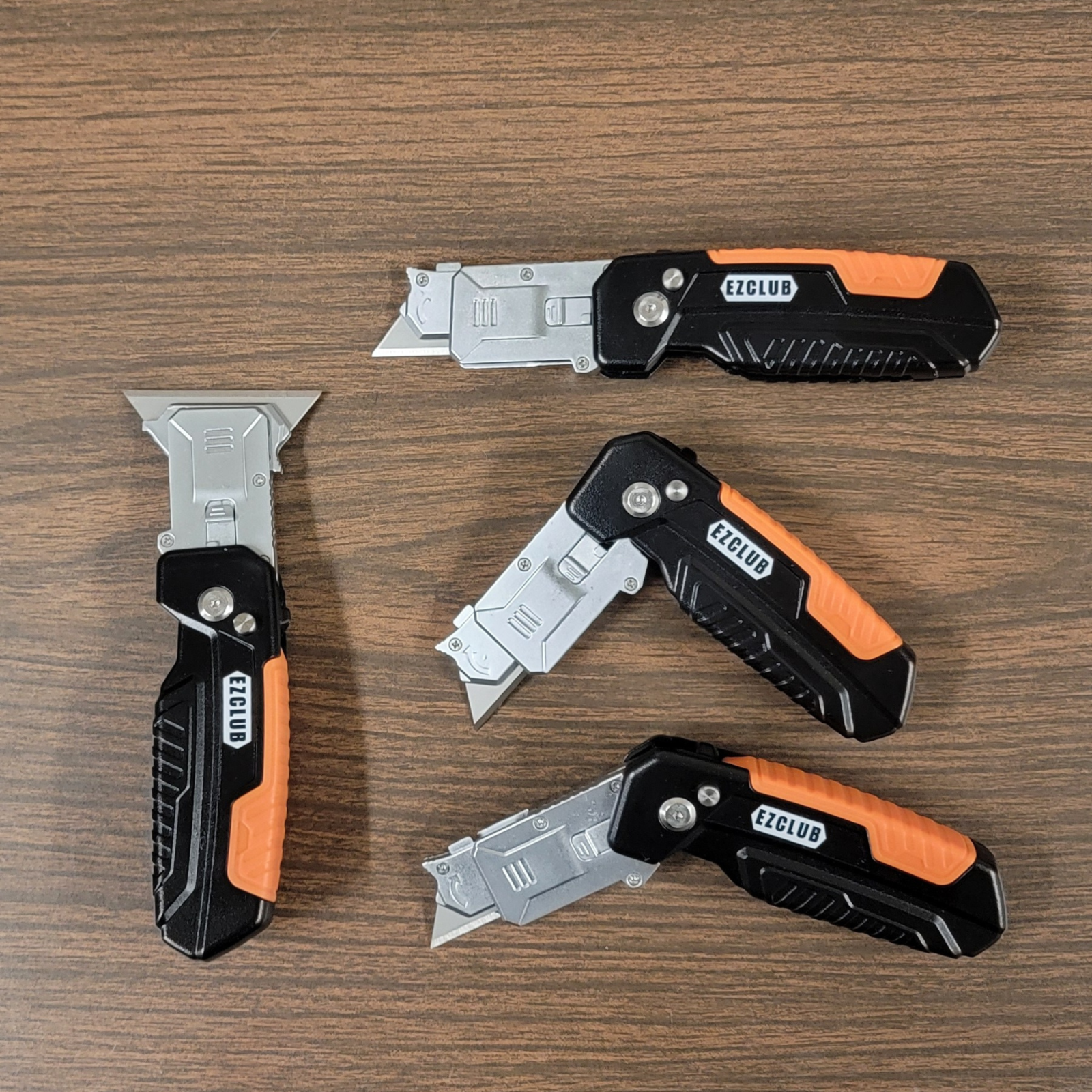 2 in 1 Multifunction Folding Utility Knife Scraper Tool Portable with Carry Case