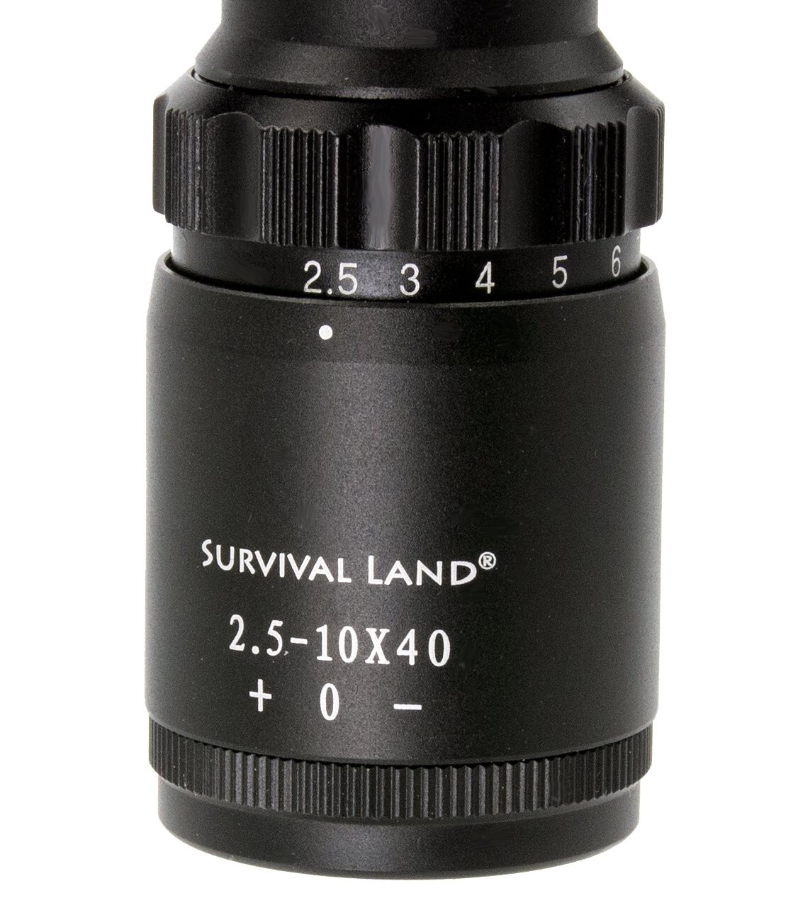 2.5-10x40 Rifle Scope Illuminated Red & Green Mil-dot Reticle Rail Mount