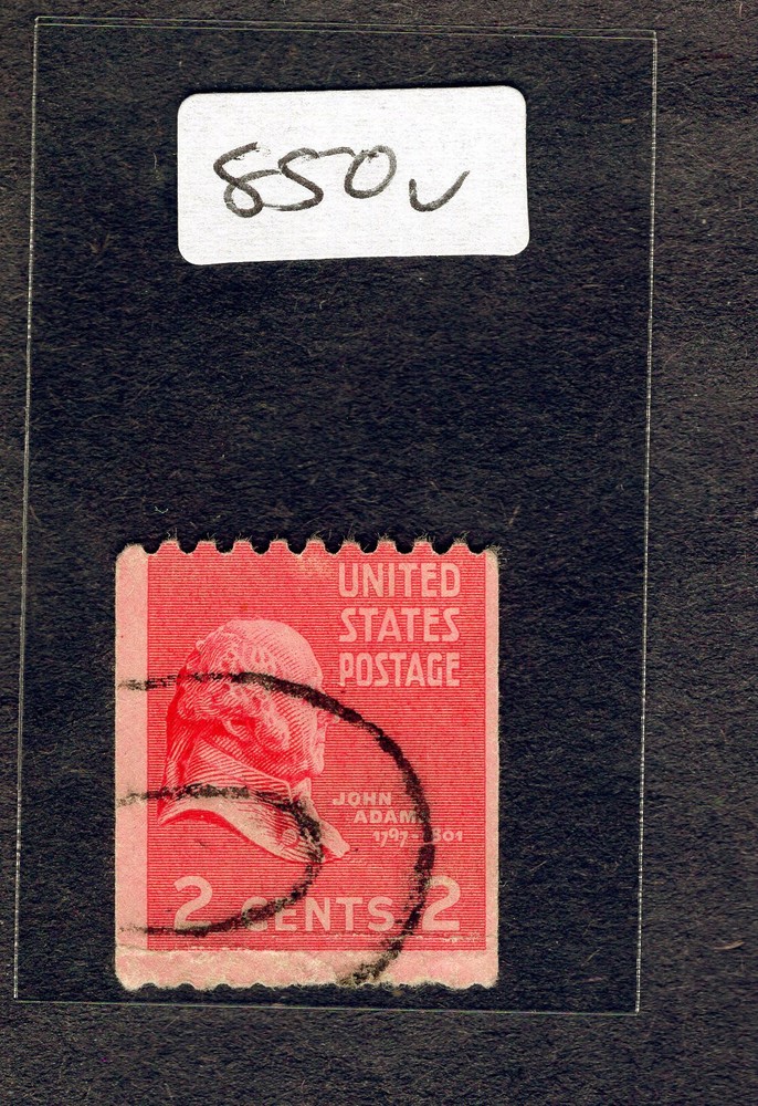 1939 Stamp #850 John Adams Used