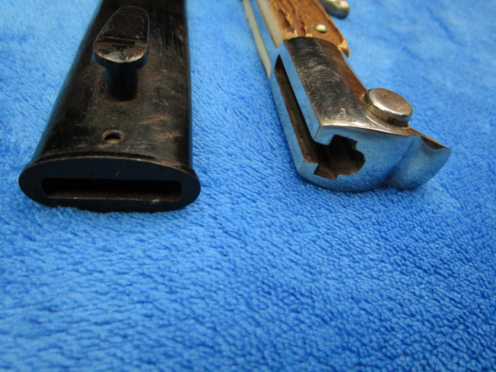 ORIGINAL WW2 GERMAN NCO DRESS BAYONET AND SCABBARD MAKER A.WINGEN SOLINGEN