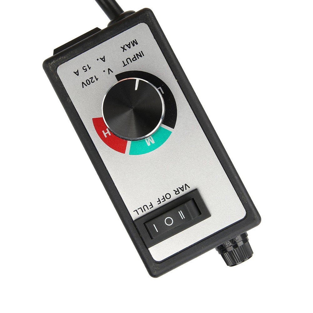 Fan Speed Controller Variable Adjuster Electronic 120V 1500W 15A US Plug 2 New