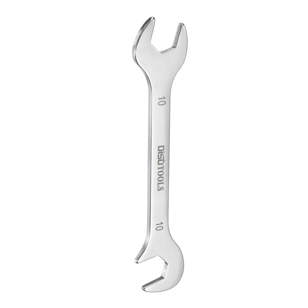 Super-Thin Open End Wrench 10mm Metric Angled Open-End Wrench