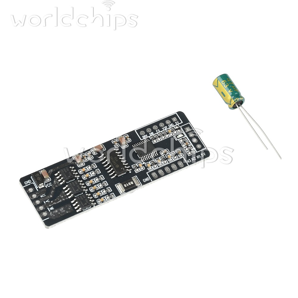 BLDC Hall Sensor 3Phase Brushless DC Motor Driver Board Speed Controller DC7-40V
