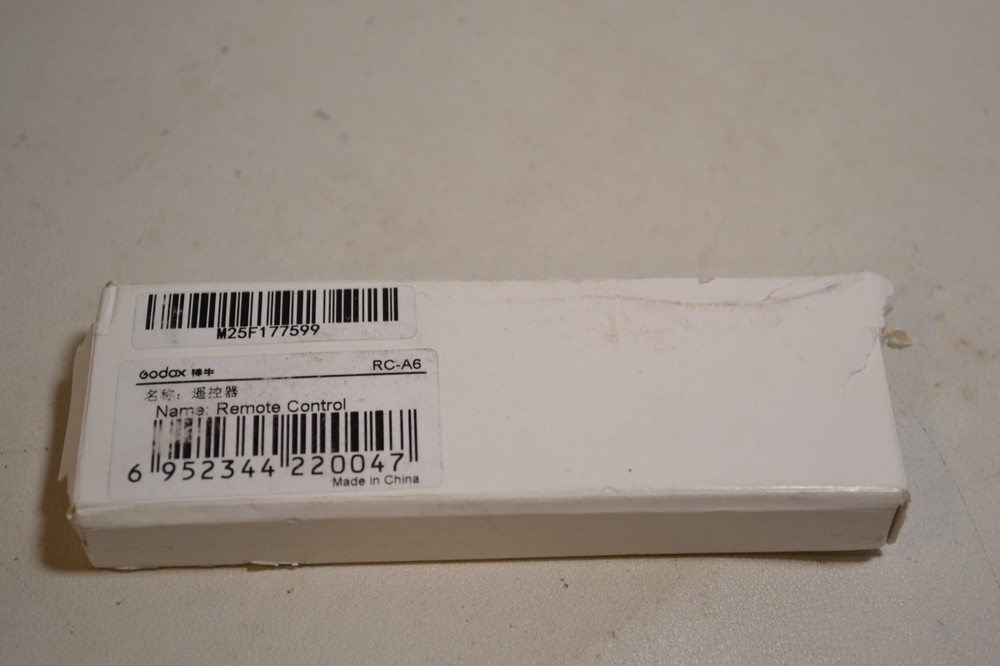 Godox RC-A6 Remote Control M25F177599 BLACK