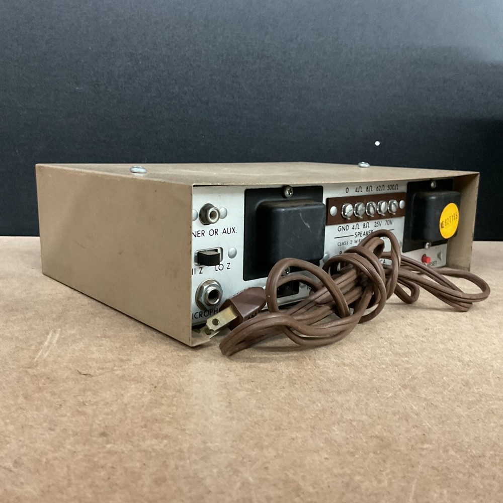 Trutone Electronics Inc. Raymer Model 795 Solid State Amplifier - Powers On