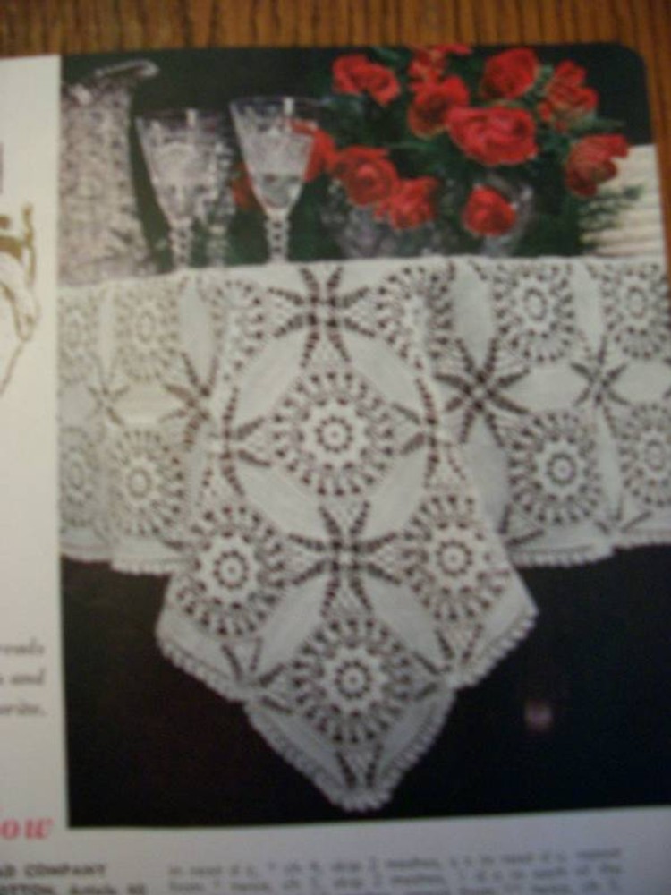 1950S PURITAN HOME DECORATIVES CROCHET PATTERNS BOOK