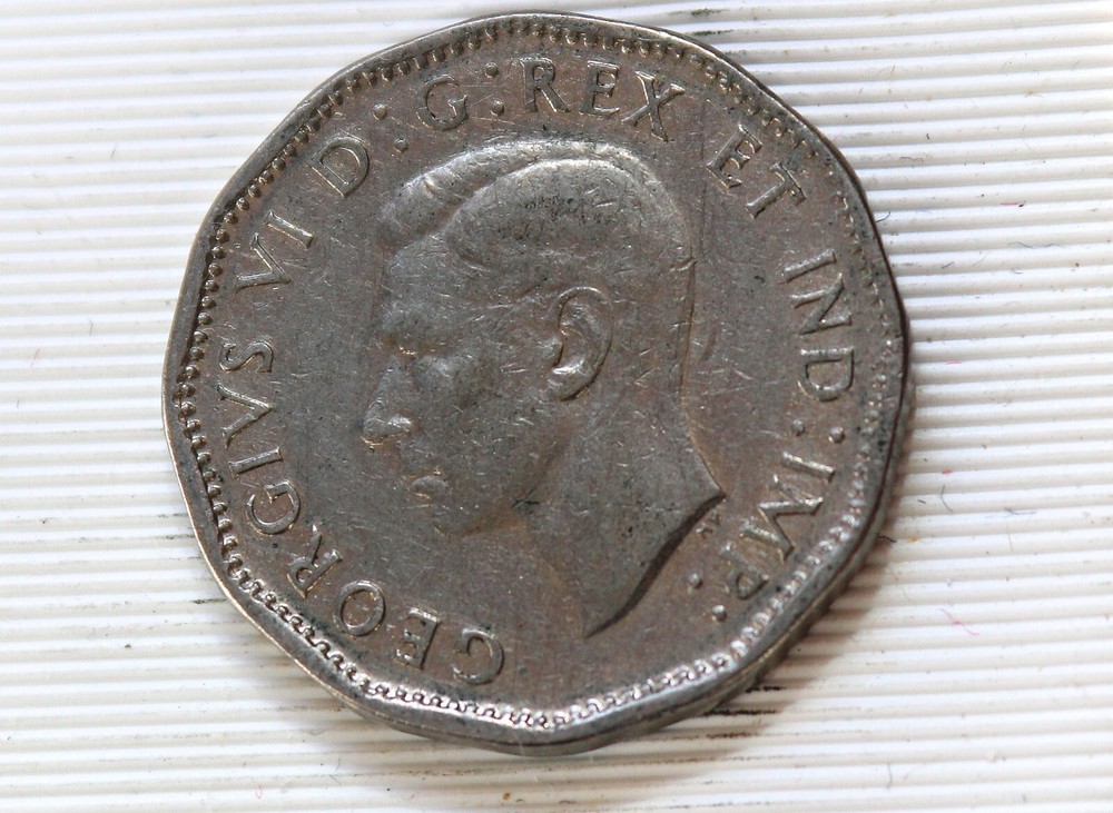 1947 Canada 5 Cents George VI