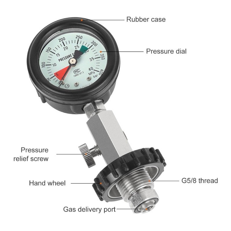 Upgrades Pressures Gauges Replacement Diving Pressures Gauges Diving Cylinder