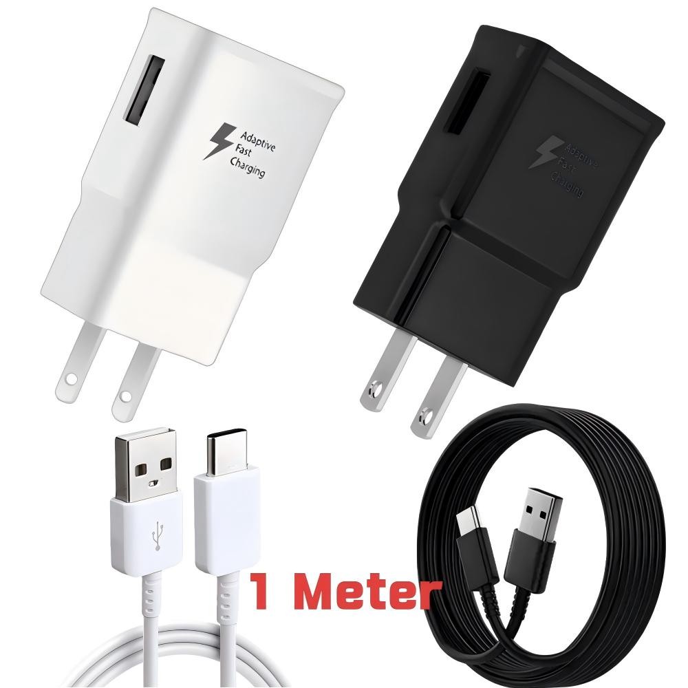 USB Type C Charger Android Phone Charger 1m Charging Cable for Samsung Galaxy
