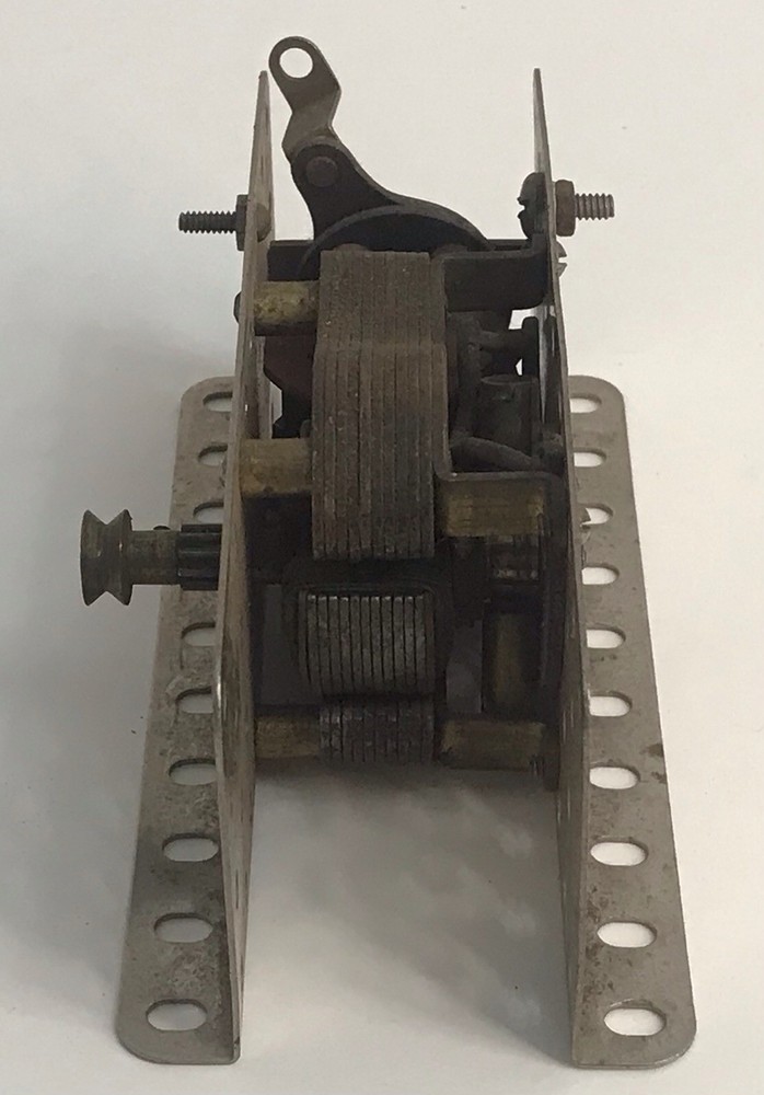 MECCANO E2 Erector Electric Motor w/Switch 1920's Vintage