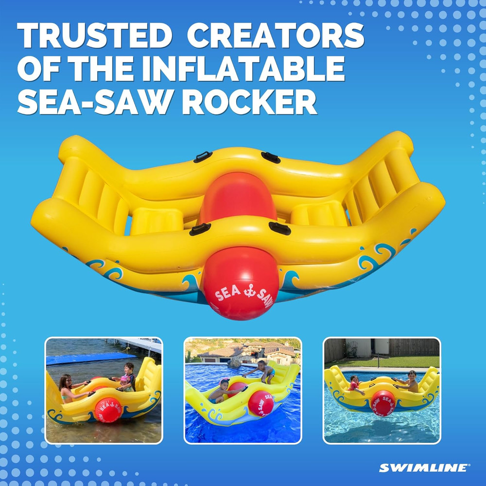 Sea-Saw Rocker , Yellow