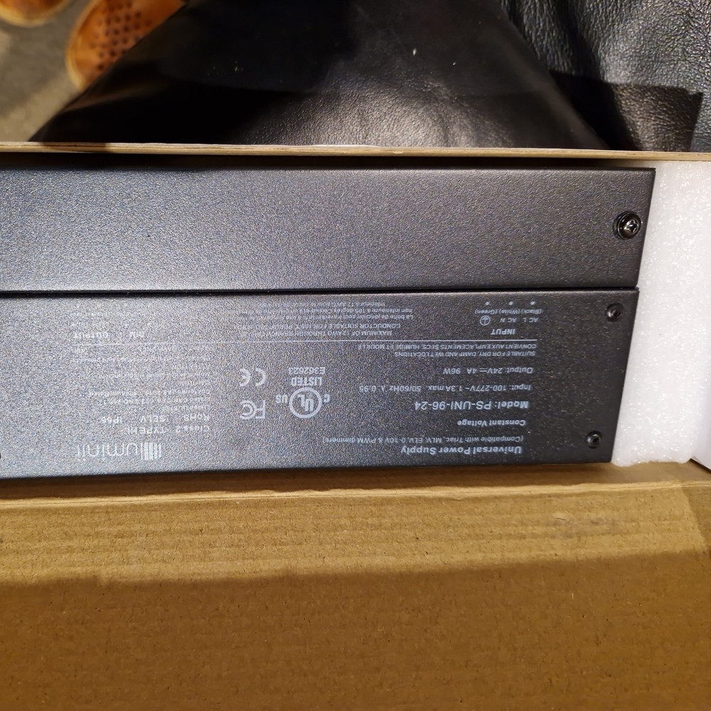 DIMMABLE LED DRIVER Model:Ps-uni-96-24 Class 2 Type HL LED