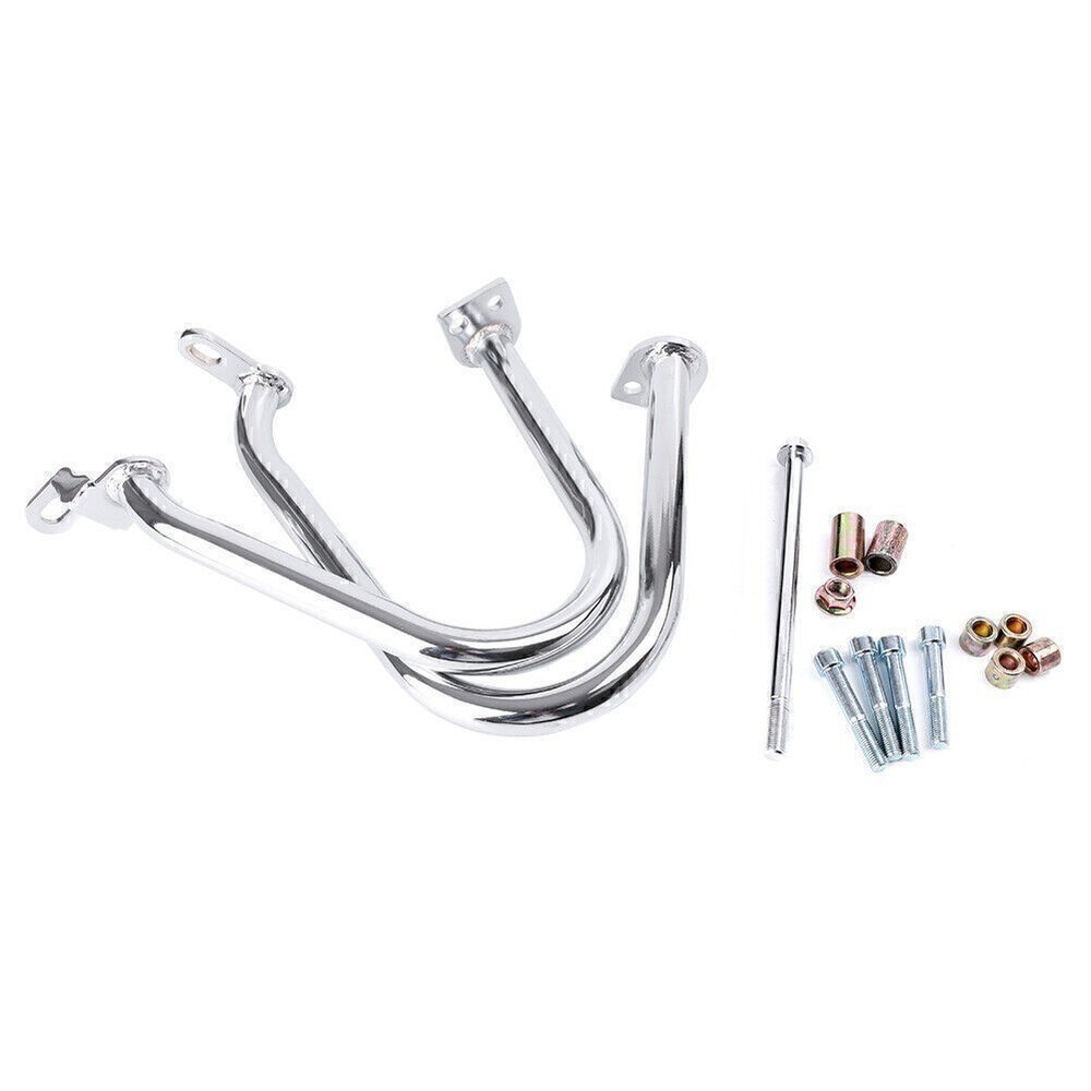 Crash Bar Guard Engine Guard Front Black / Chrome For T100 2009-2017