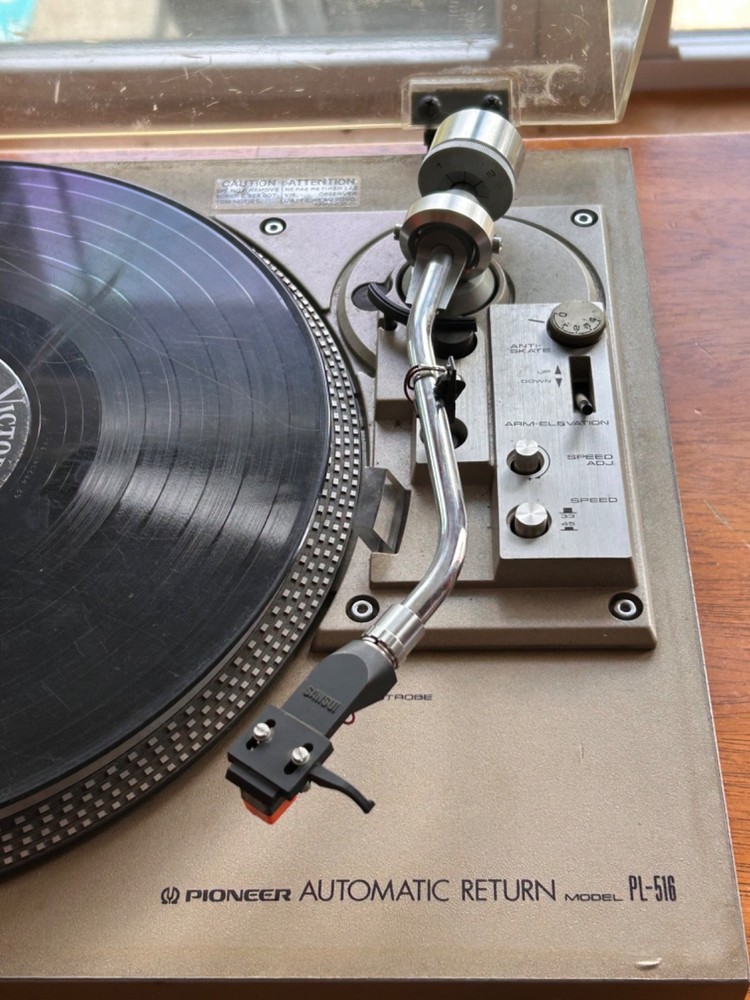Pioneer PL-516 Turntable Automatic Return