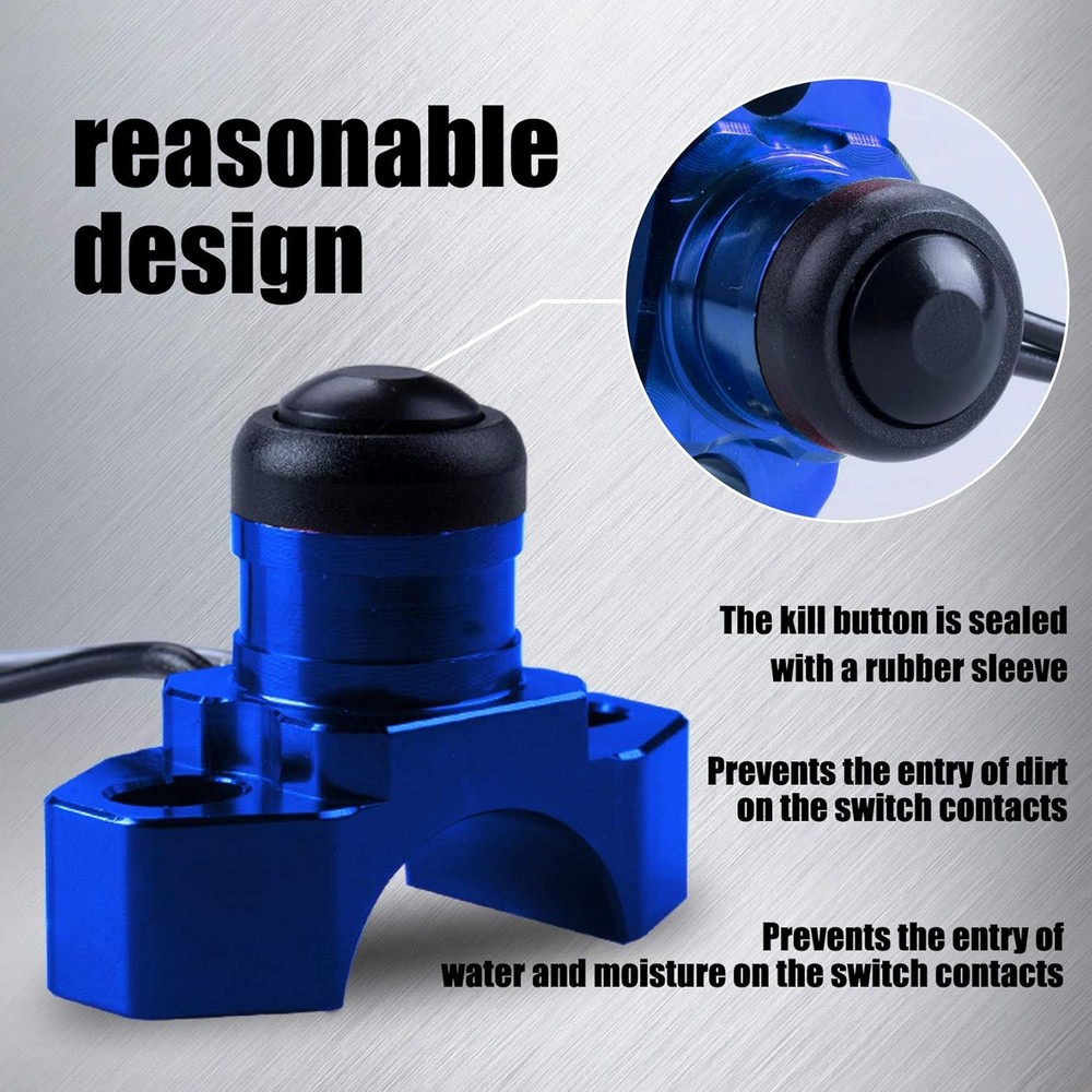 Universal Motorcycle Engine Stop Start Kill Switch