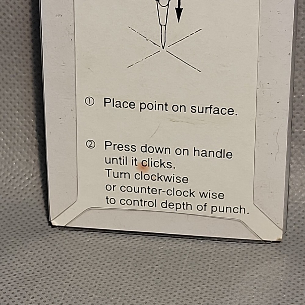 EMI ADJUSTABLE AUTO WINDOW PUNCH #1078