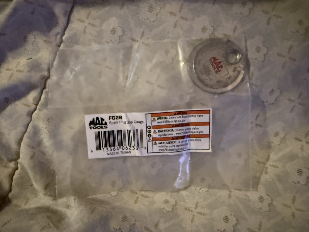 Mac Tools Spark Plug Gap Guage FG26