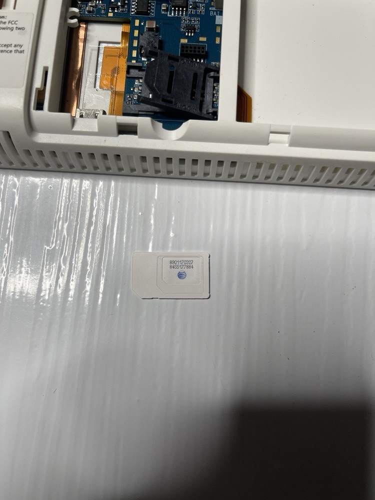 ALDER GATEWAY VLTE Residential Alarm Security Control Panel ONLY ~ White