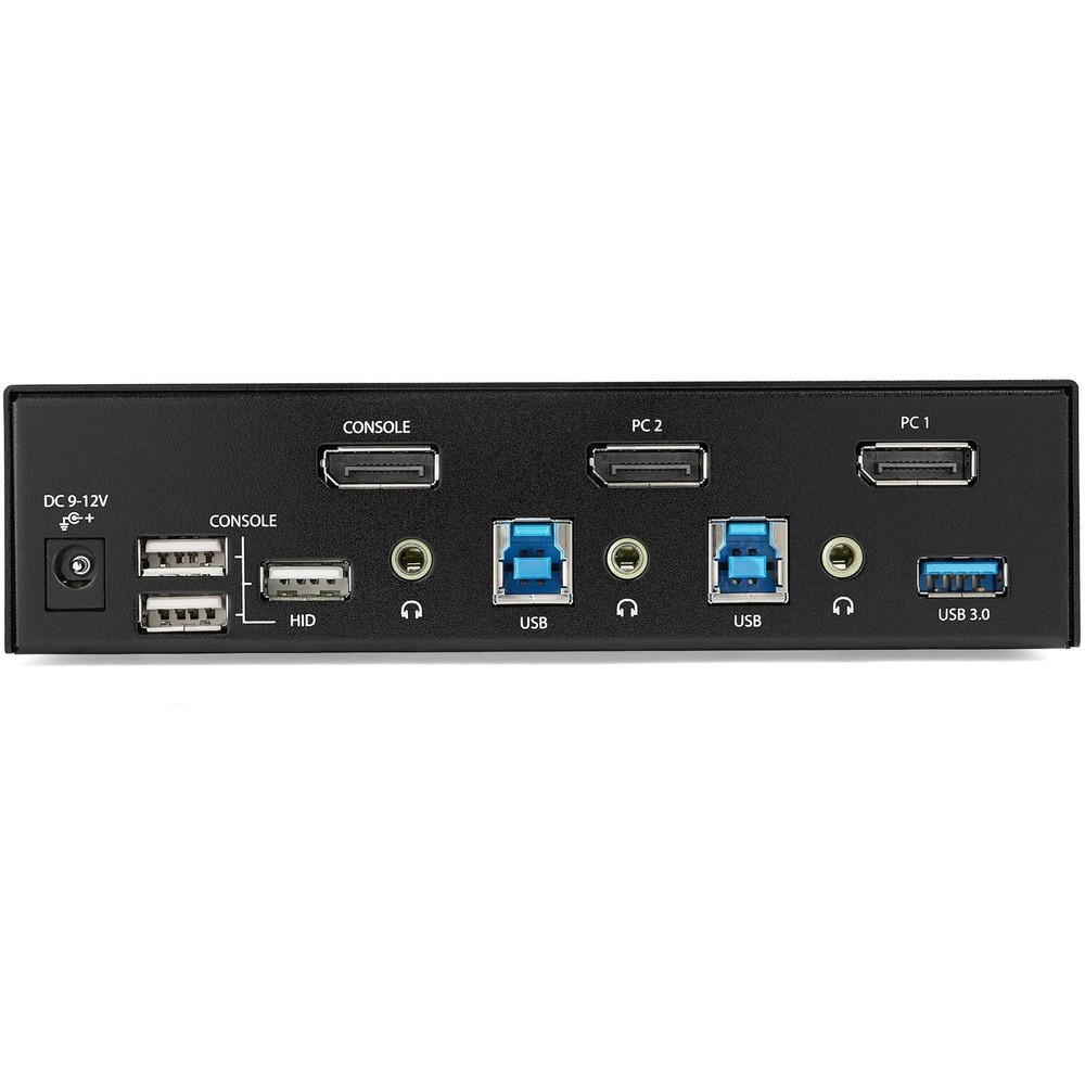 StarTech.com 2 Port DisplayPort KVM Switch - 4K 60Hz - Single Display - Dual ...