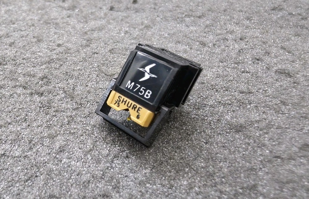 Shure M75B Cartridge Only. Needs New Stylus