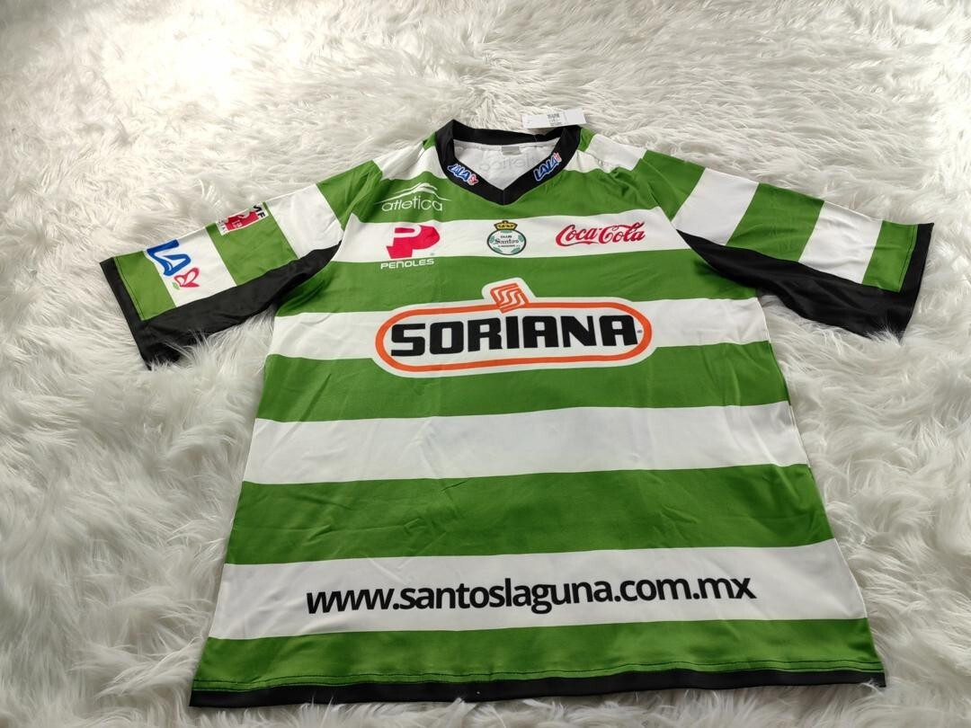 Santos Laguna - soccer jersey playera Replica shirt, 2002 2003 home futbol shirt