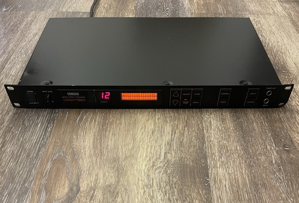 Yamaha GEP50 Guitar Effects Processor – Multi-Effects Rack Unit