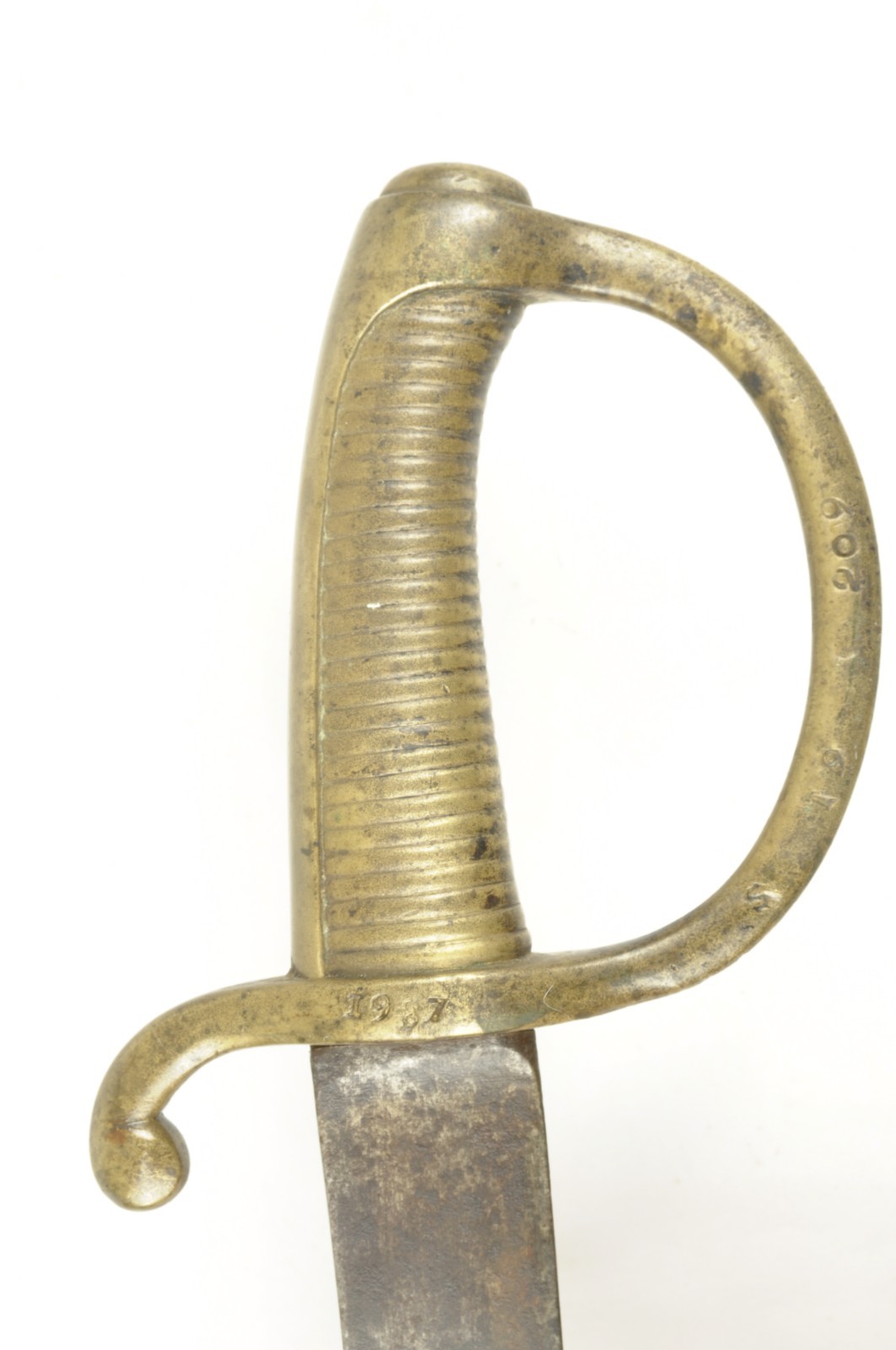 original French Infantry Briquet dated 1814 KLINGENTHAL Sword Napoleon Waterloo