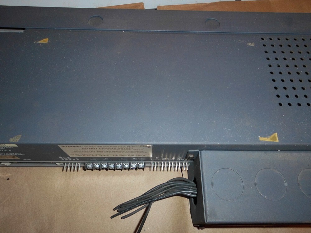 RAULAND MODEL 2524 MASTER CLOCK WORKING