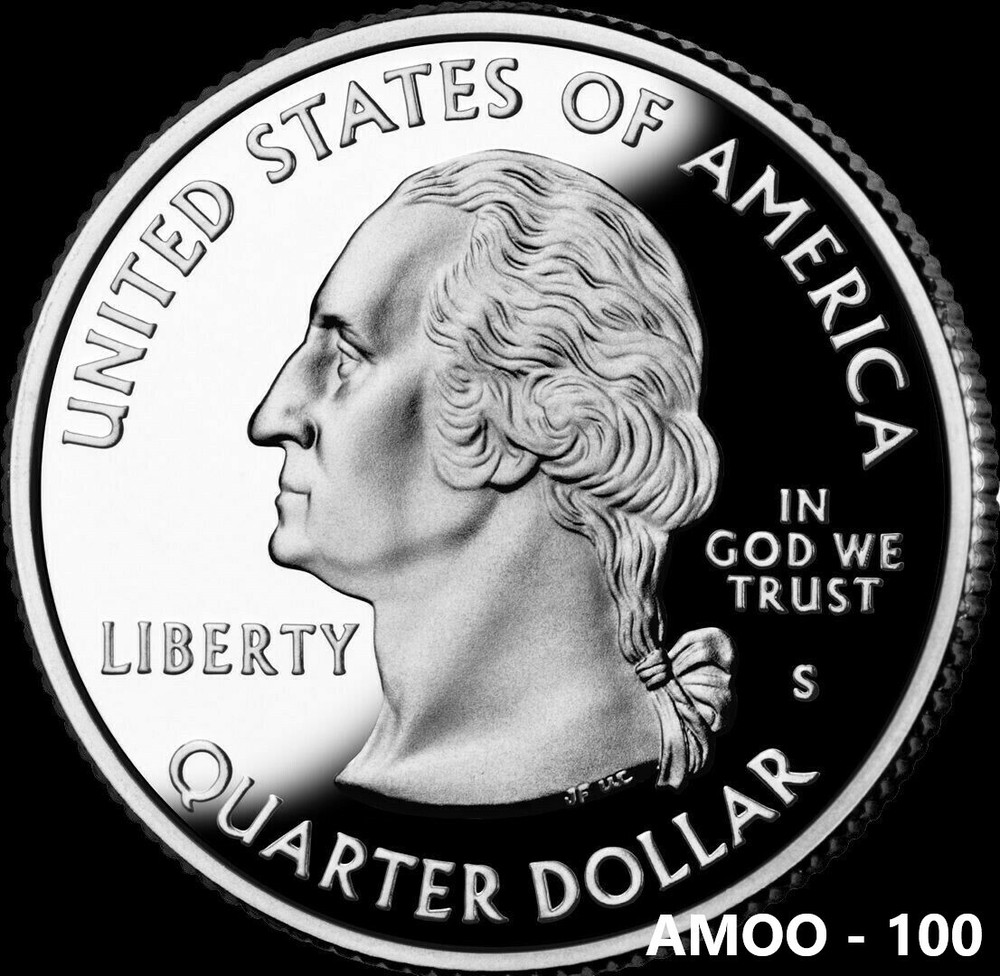 2005 S Silver Proof OREGON State Quarter 90% Silver
