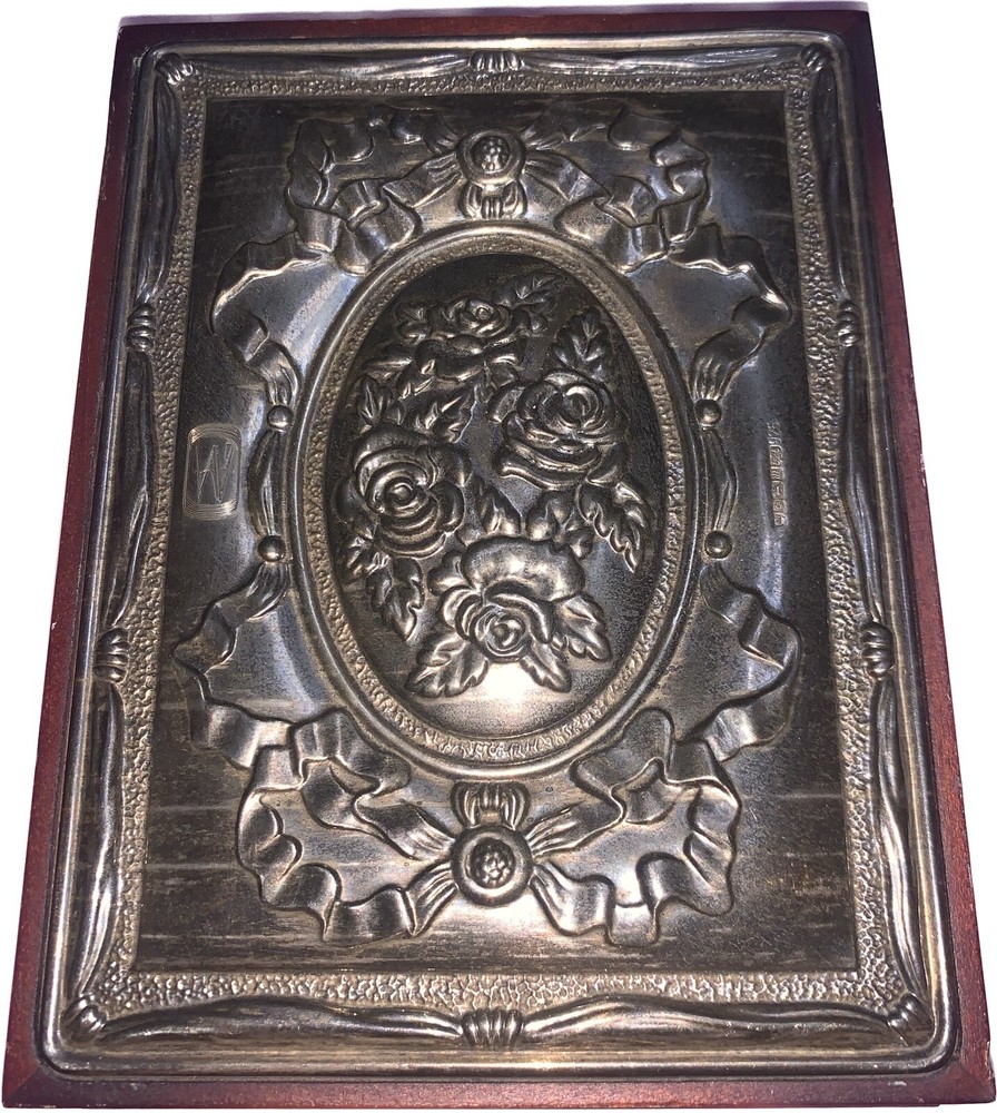 VICTORIAN SOLID SILVER 925 STERLING SHEFFIELD JEWELLERY BOX HINGED LID
