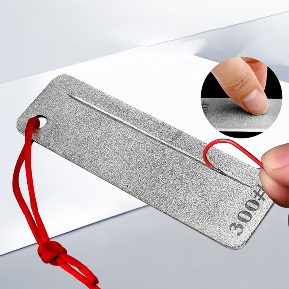 Fishhook Grinding Tool with User Friendly Maintenance and Storage Solution