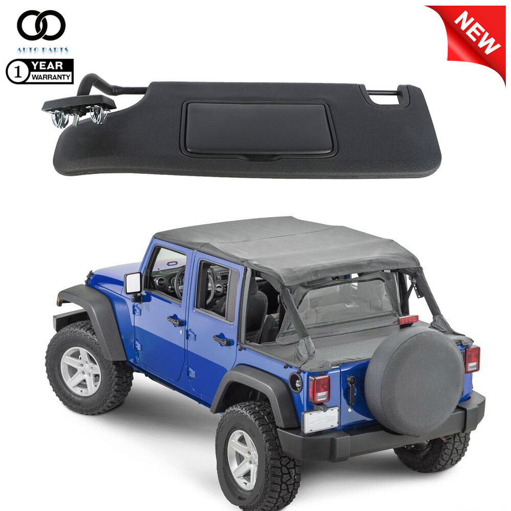For Jeep Wrangler JK 2007-2018 Left Side Driver Side Sun Visor