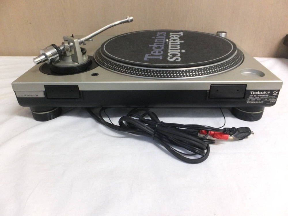 Technics SL-1200MK3D Silver Direct Drive DJ Turntable record player