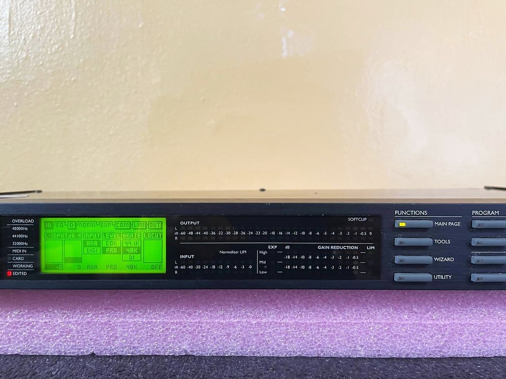 TC Electronic Wizard Series Finalizer 48khz Studio Mastering Processor - WIZ001