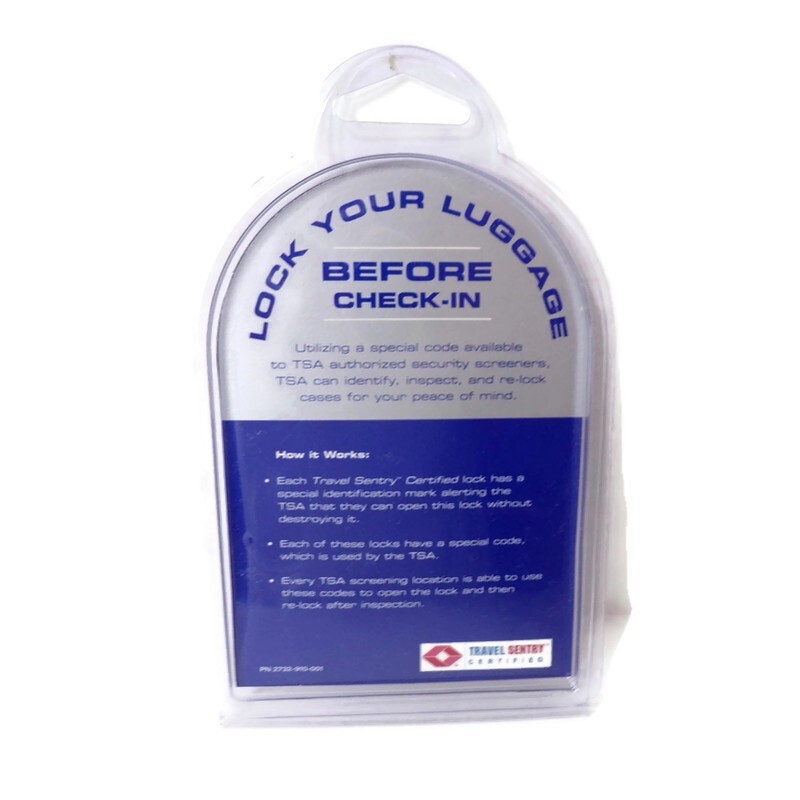 Samsonite 3 Dial Travel Sentry Combination Lock