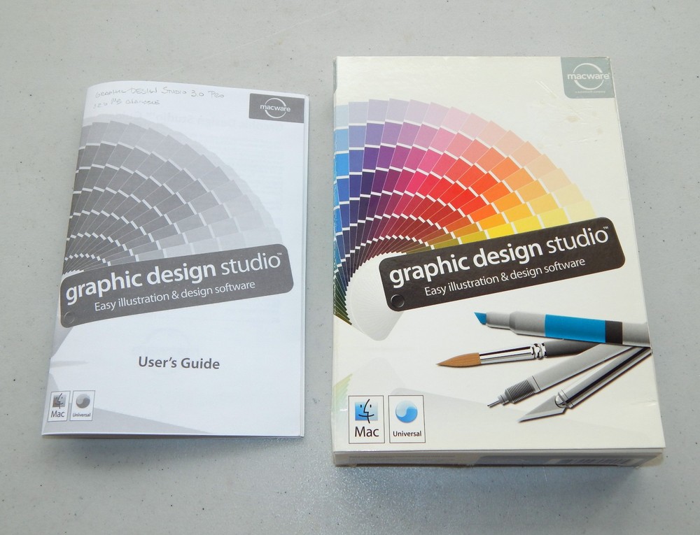 Graphics Design Studio 2011 V 3.0 MACINTOSH Macware w/ Box & Manual Summitsoft