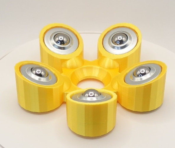 Bowling Ball Spinner Cup - Silky Yellow