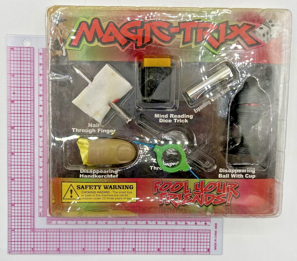 Vintage Vending Display Board Magic Trix 0138