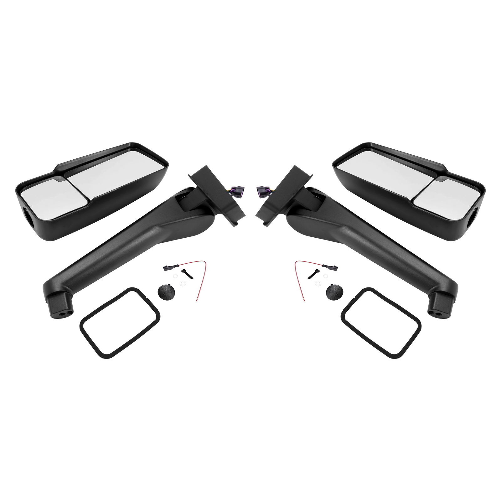 Power Mirrors For Chevy Kodiak GMC Topkick C4500 C5500 2003-2009 Heated W/light