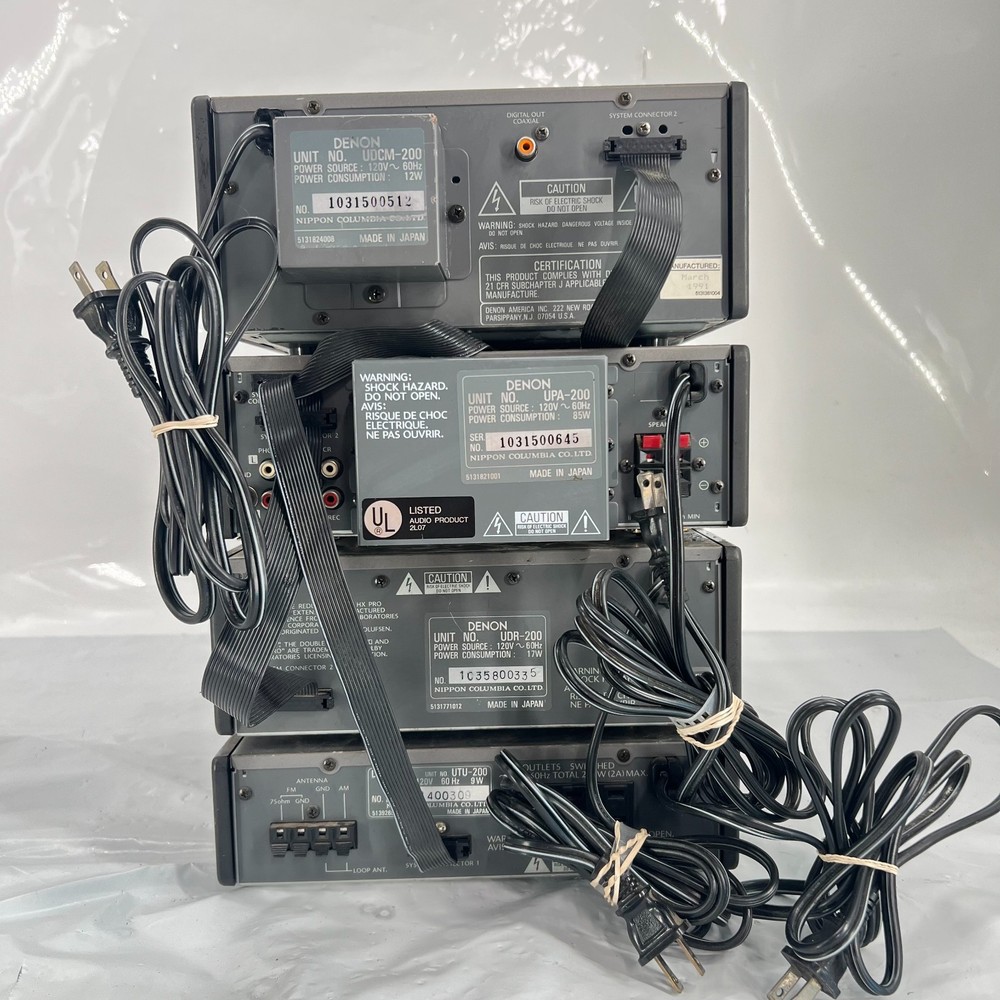 DENON Precision and Component /Compact Disc Stereo System D-200... NO CD Holder