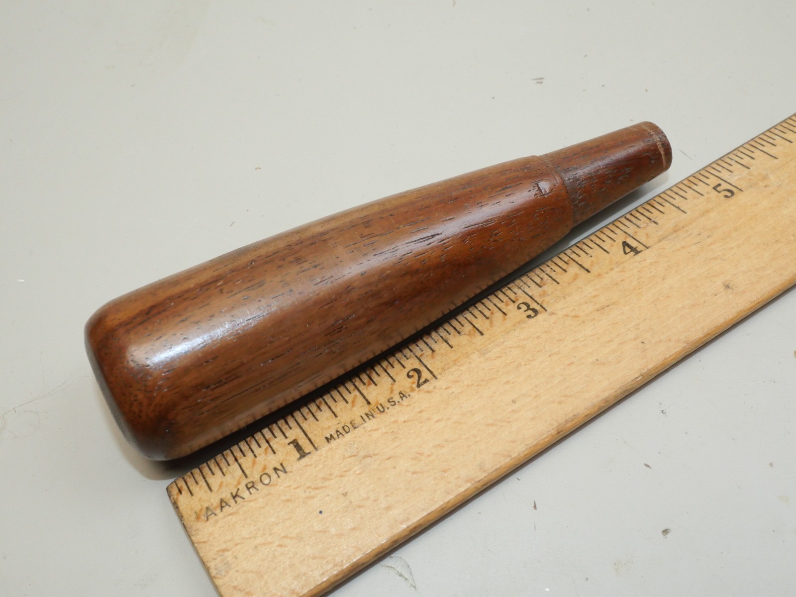 Rosewood Socket Chisel Handle for Tool Restoration, New