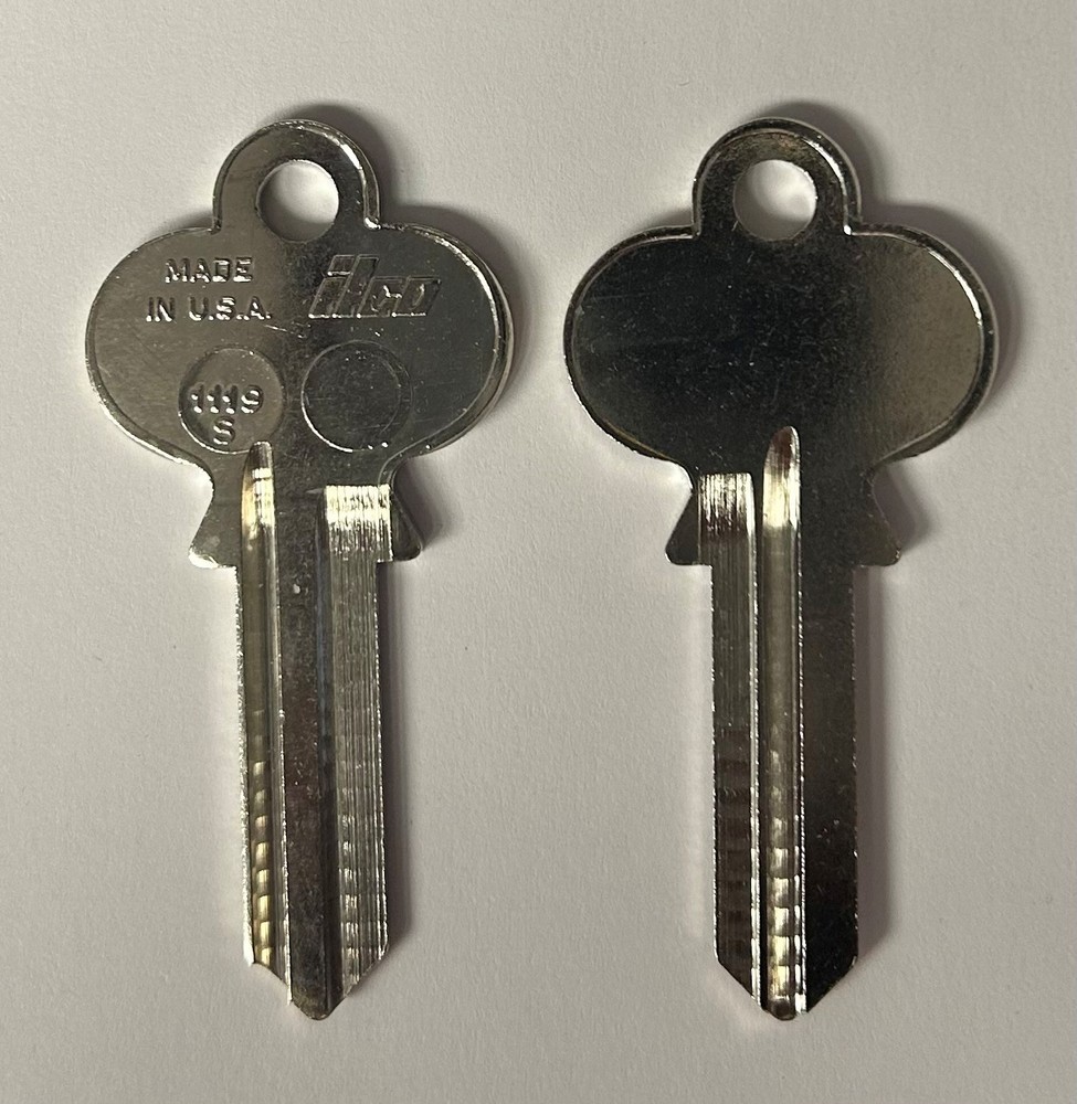 Ilco 1119S for Earle Reading Key Blank uncut (1 Pc)