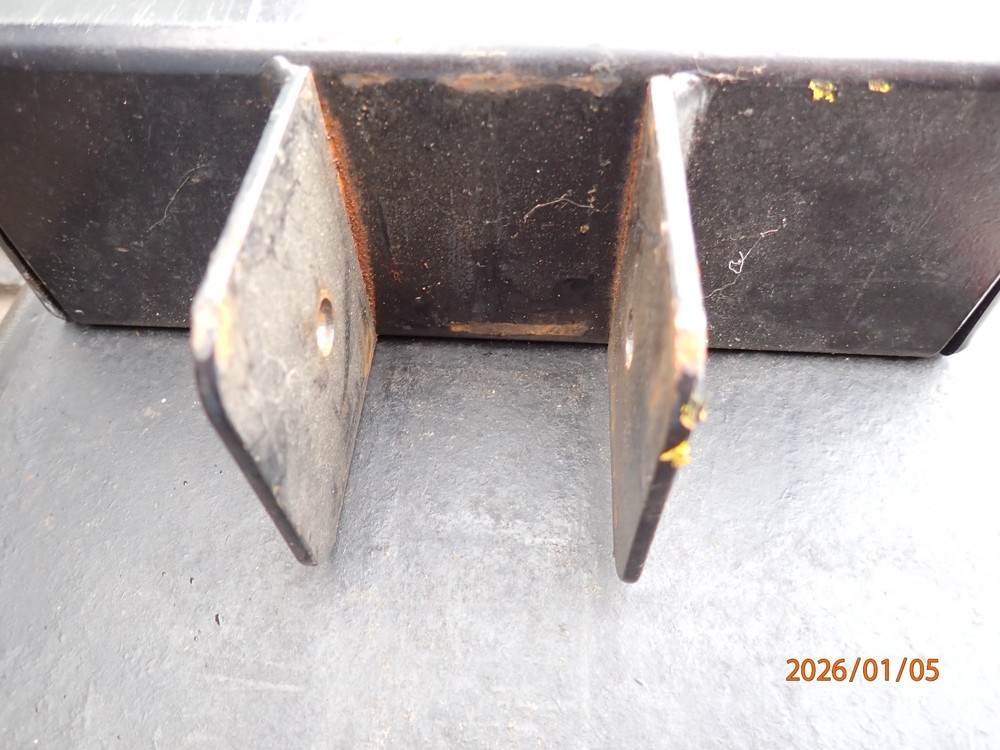 VINTAGE BENCH W/ MOUNT BRACKETS FOR SOLOFLEX EXERCISE MACHINE